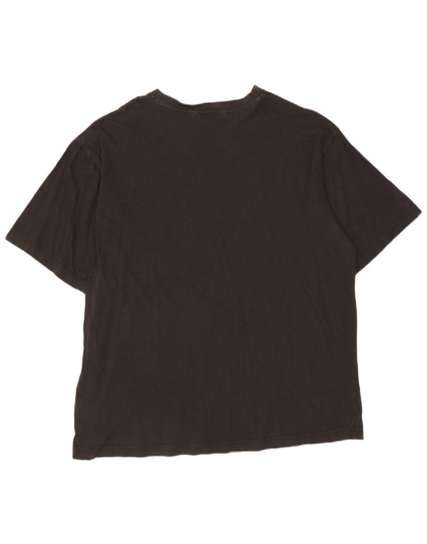 Camiseta masculina Kappa Top 4XL algodão preto