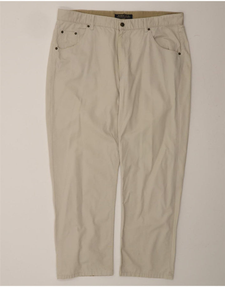 AVIREX Mens Straight Casual Trousers W38 L30 Grey Cotton Vintage Avirex and Second-Hand Avirex from Messina Hembry 
