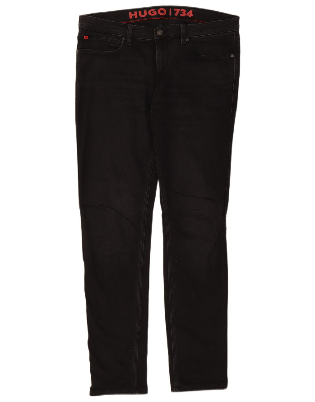 Hugo Boss Masculino Jeans Slim W33 L31 Algodão Preto