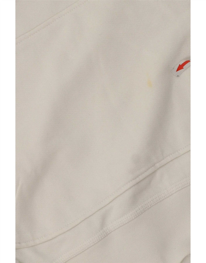 Johnny Lambs moletom com capuz masculino médio algodão branco