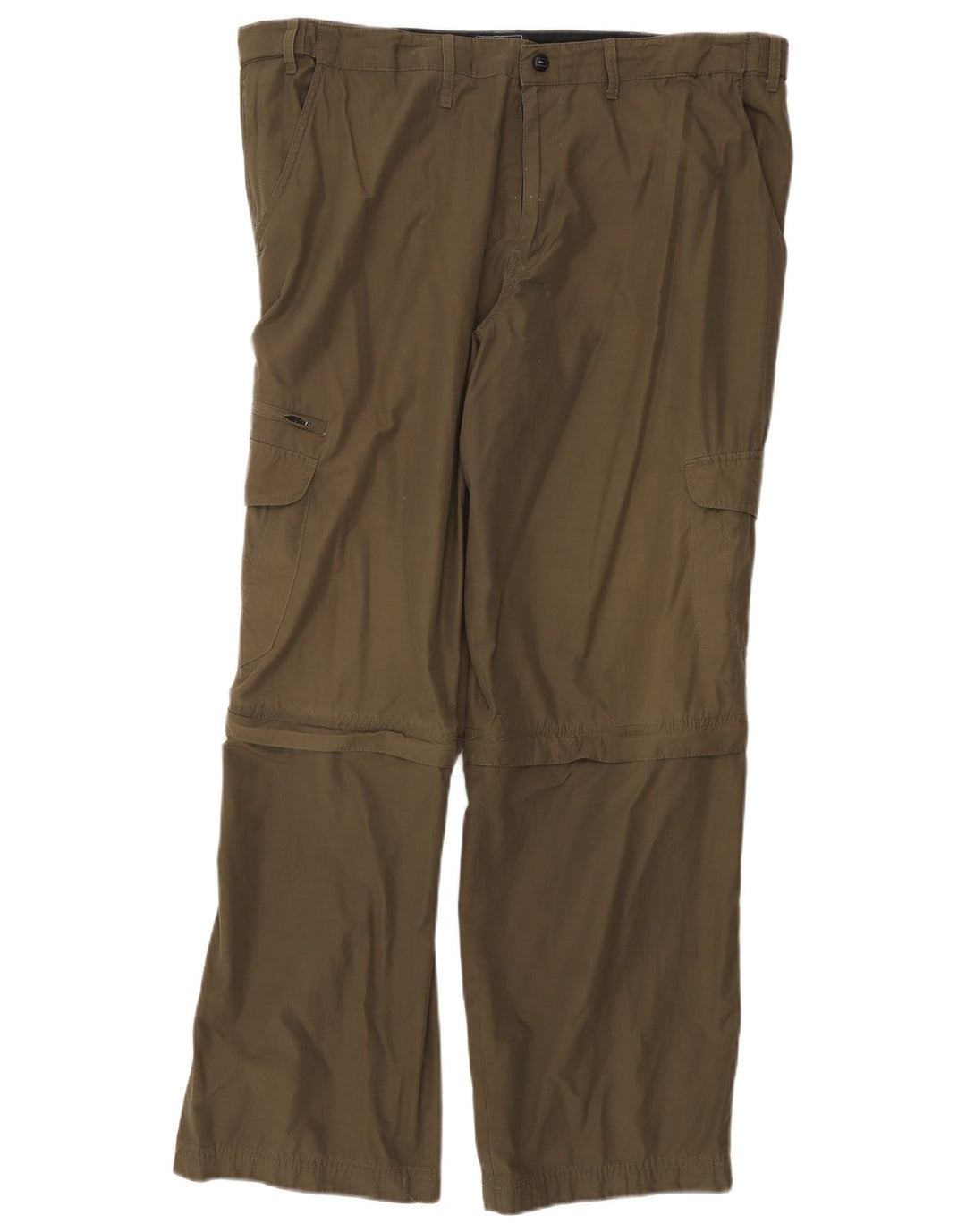 Calça cargo masculina reta MARKS & SPENCER W40 L31 poliamida verde