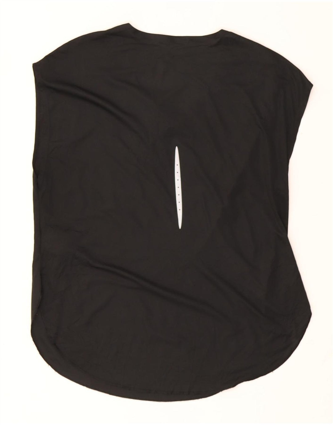 Camiseta feminina Nike Dri Fit Top UK 16 grande poliéster preto