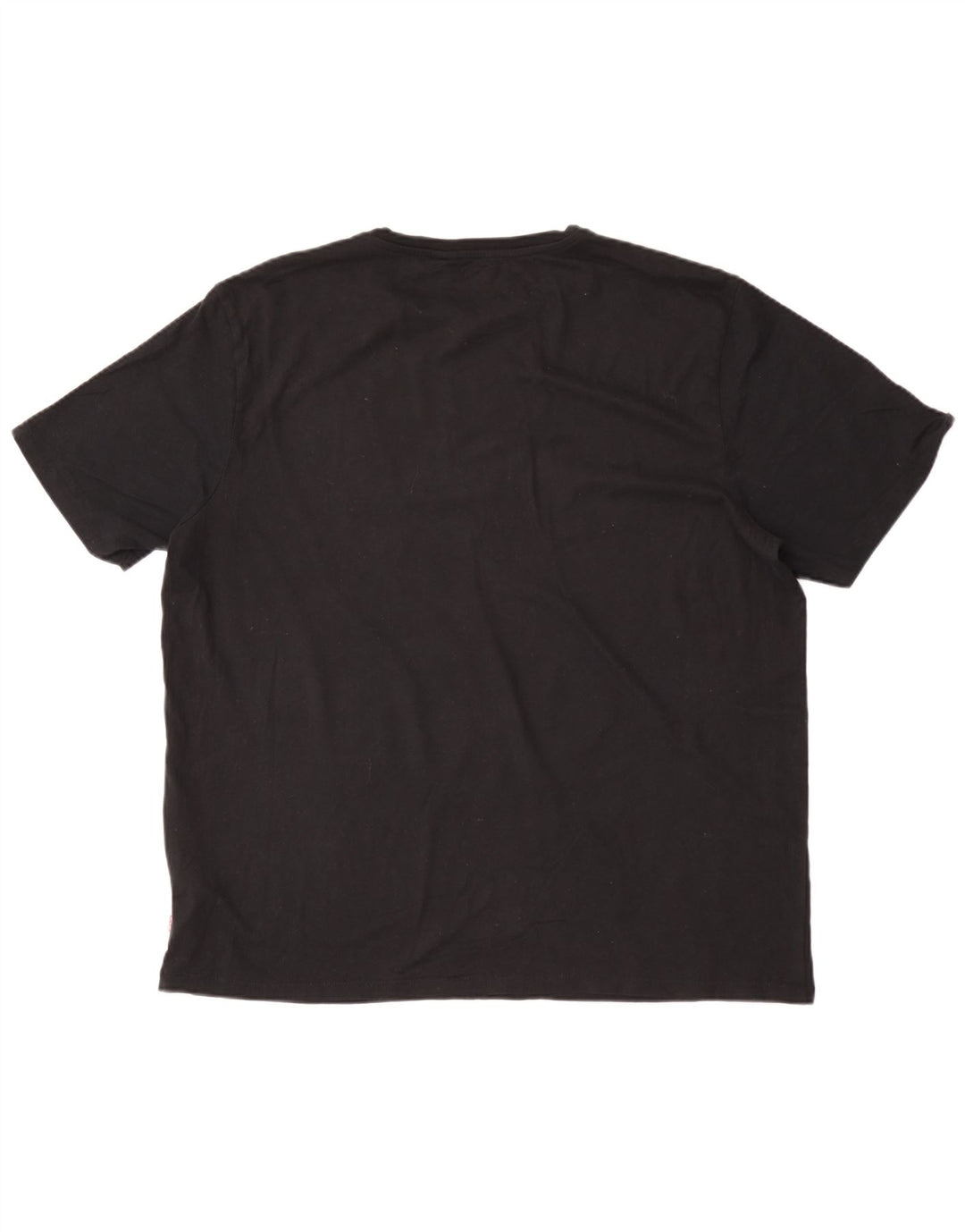 Camiseta gráfica masculina Levi's Top 2XL algodão preto