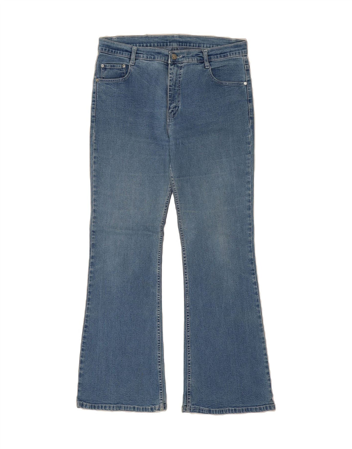 VINTAGE Womens Bootcut Jeans EU 38 Medium W34 L32 Blue Cotton Vintage Vintage and Second-Hand Vintage from Messina Hembry 