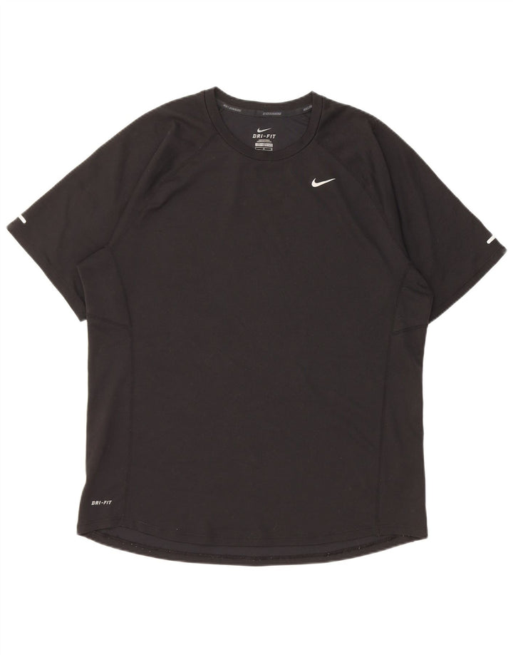 Camiseta Nike Masculina Dri Fit Top Grande Poliéster Preto