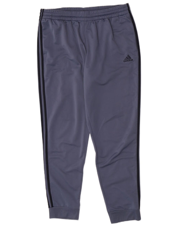 Adidas Mens Treino Calças Joggers XL Azul Poliéster