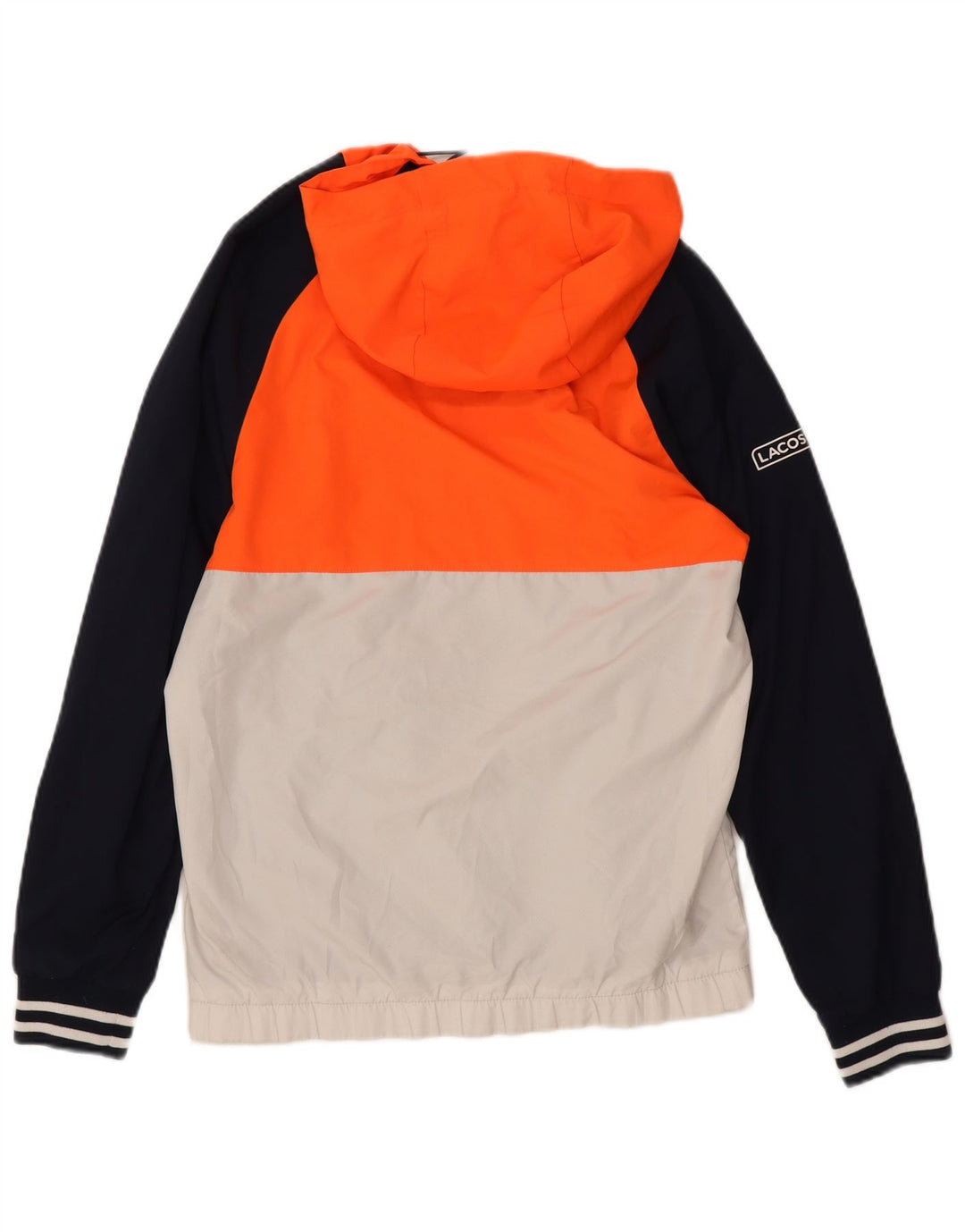 Lacoste Mens Tracksuit Top Jacket Tamanho 4 Médio Multicolorido Colourblock