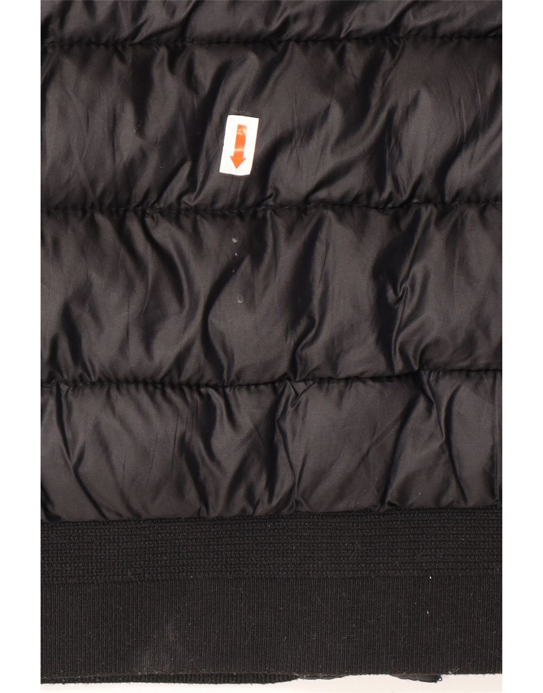 Jaqueta acolchoada feminina JACK WILLS UK 12 poliéster preto médio