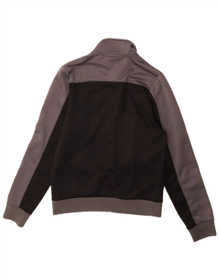 Nike Mens Tracksuit Top Jacket Pequeno Cinza Colorblock Poliéster