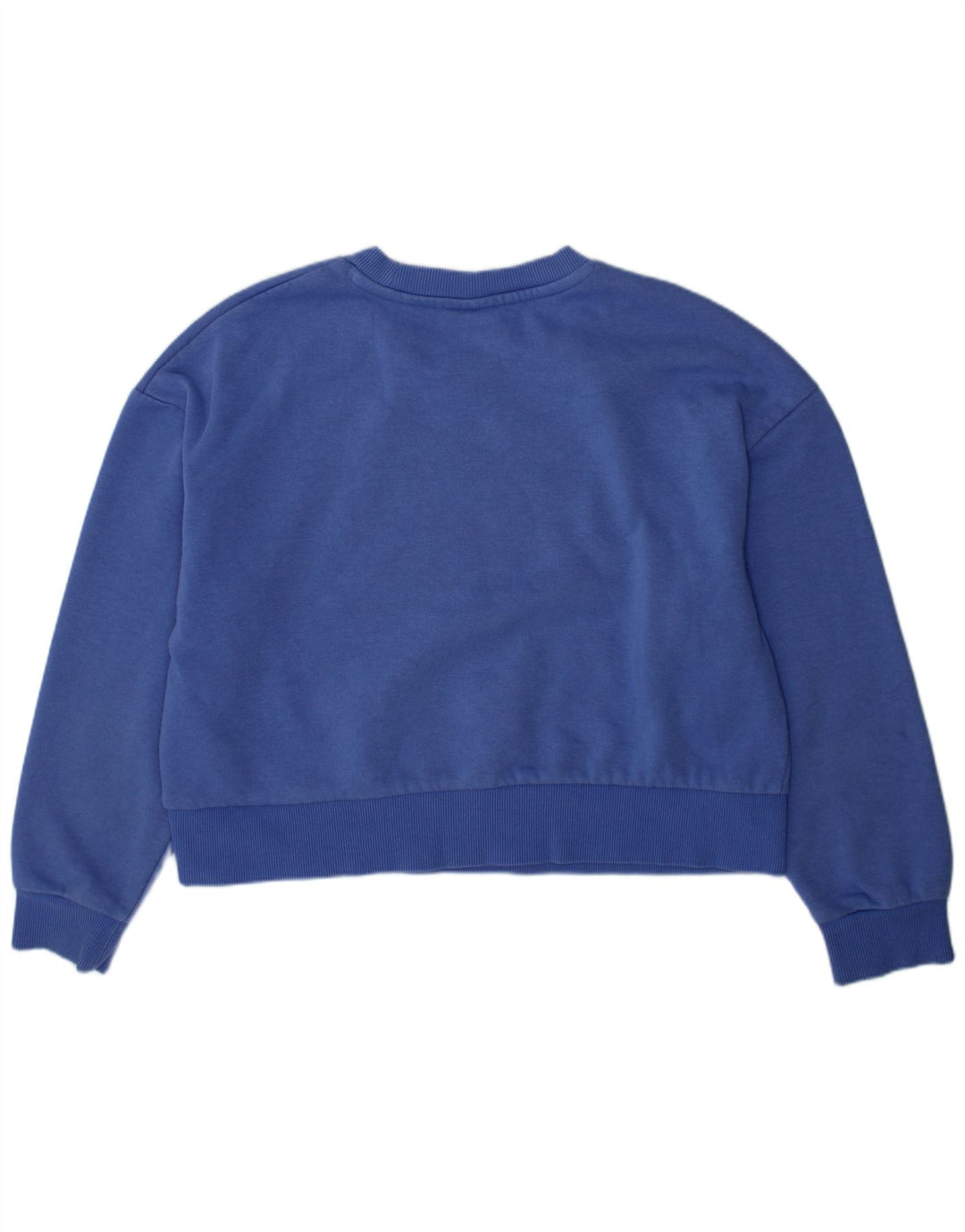 Suéter gráfico PUMA para meninas 9-10 anos algodão azul