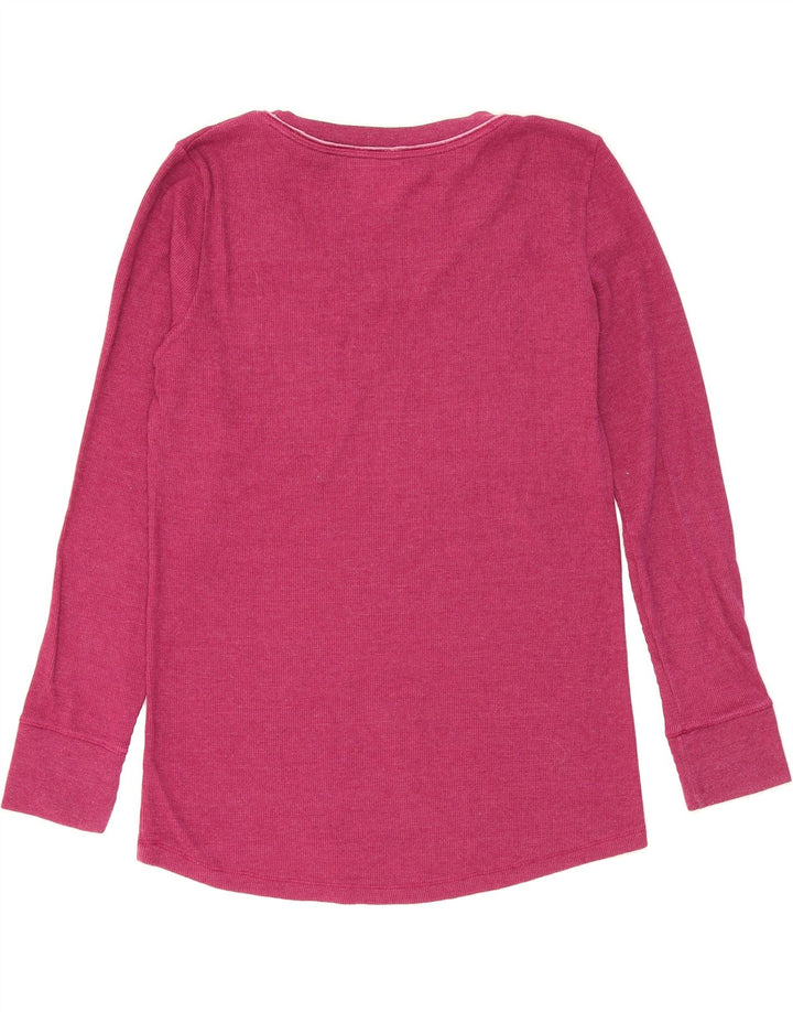 EDDIE BAUER Womens Top Long Sleeve UK 18 XL Pink Cotton Vintage Eddie Bauer and Second-Hand Eddie Bauer from Messina Hembry 