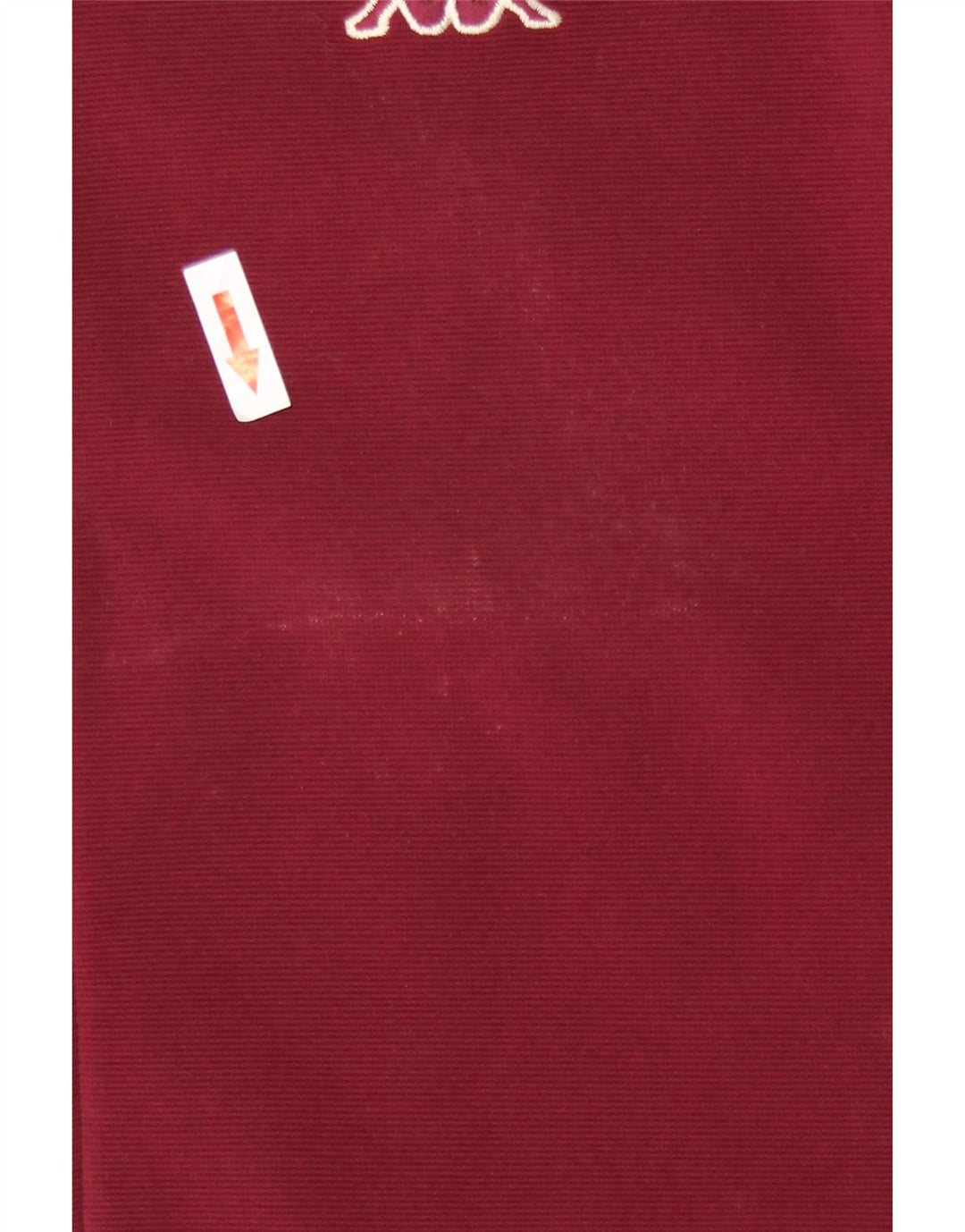 Kappa Mens Treino Top Jaqueta Médio Borgonha Colourblock Poliéster