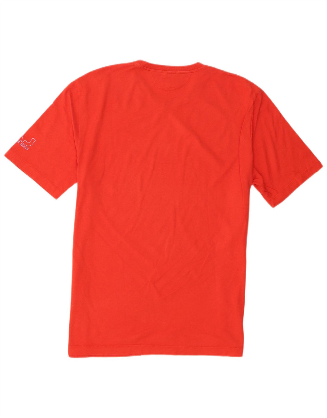 Camiseta masculina Armani Jeans Top XL algodão vermelho