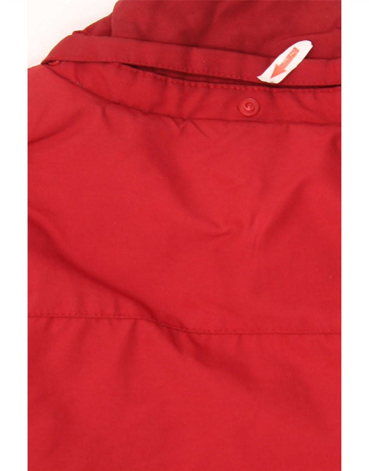 Casaco acolchoado Woolrich para meninas 13-14 anos algodão vermelho