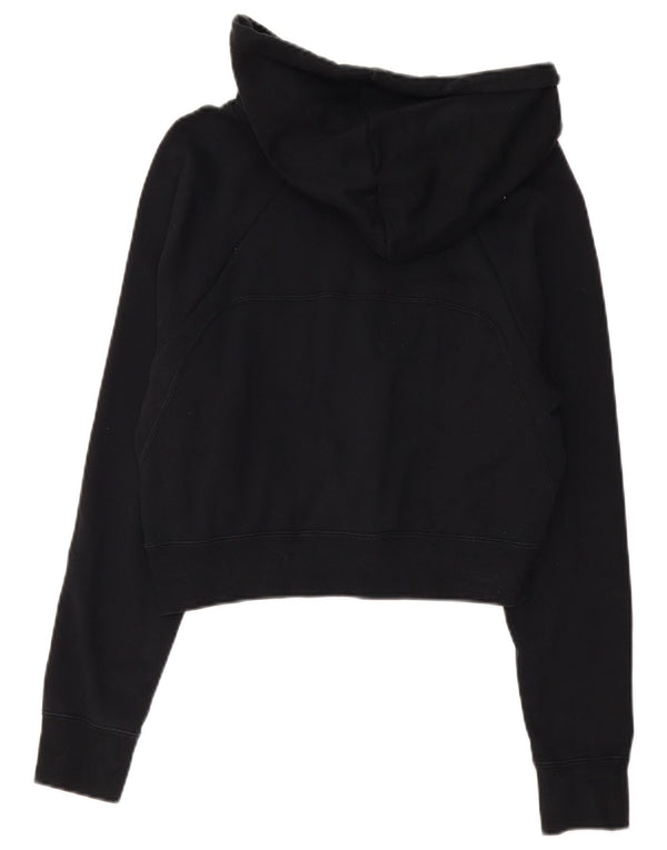 Jumper com capuz gráfico feminino Nike UK 16 grande algodão preto