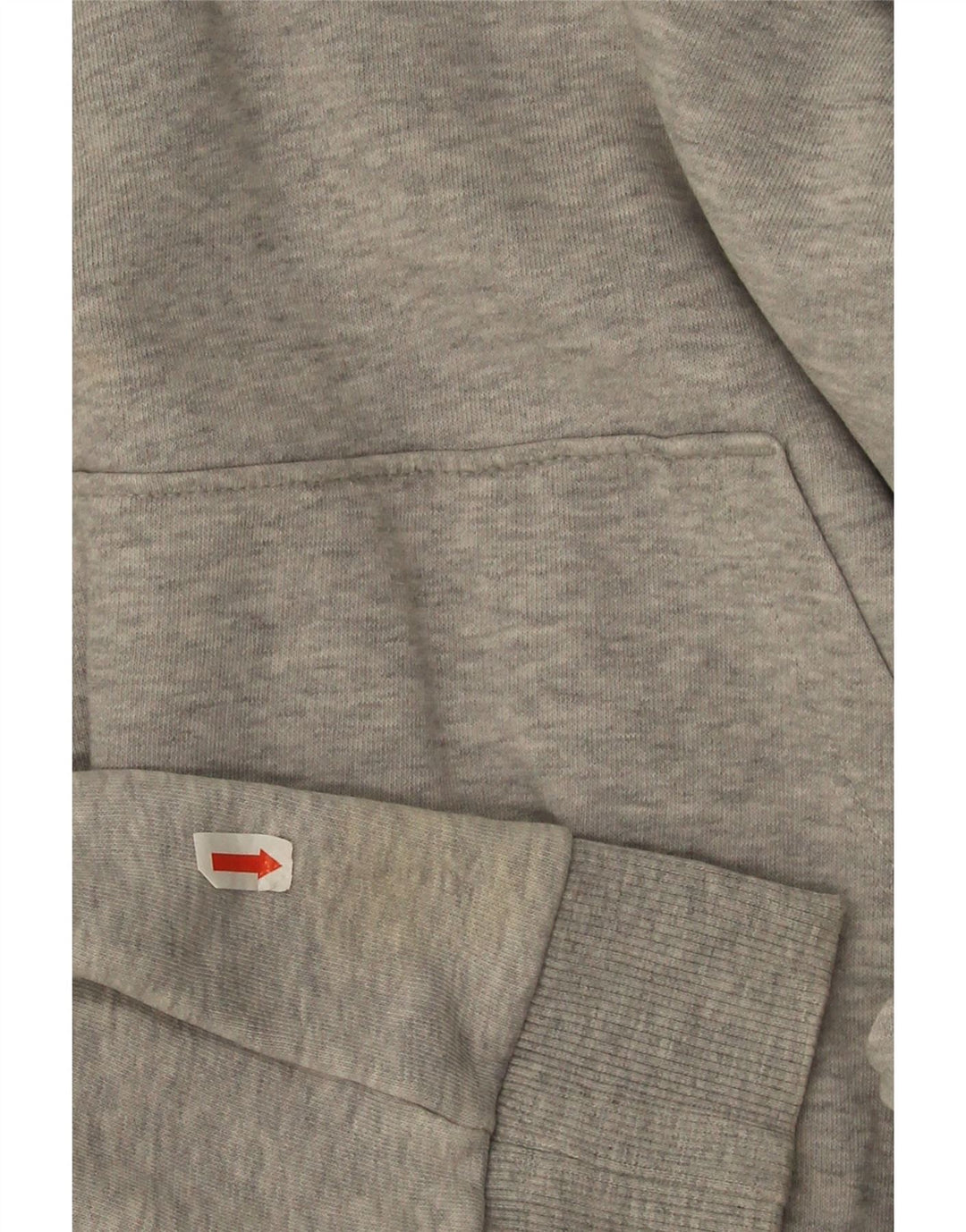 Puma feminino gráfico moletom com capuz UK 12 cinza médio manchado