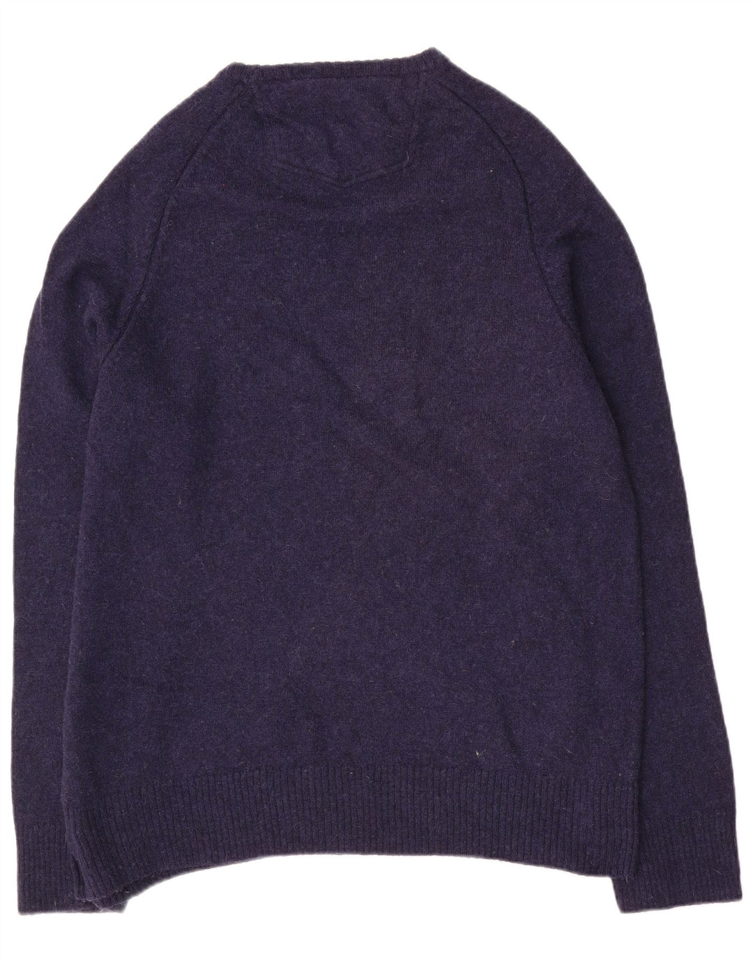 Suéter masculino Fat Face com gola redonda 2XL lã azul marinho
