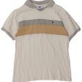 NORTH SAILS Mens Polo Shirt Medium White Colourblock