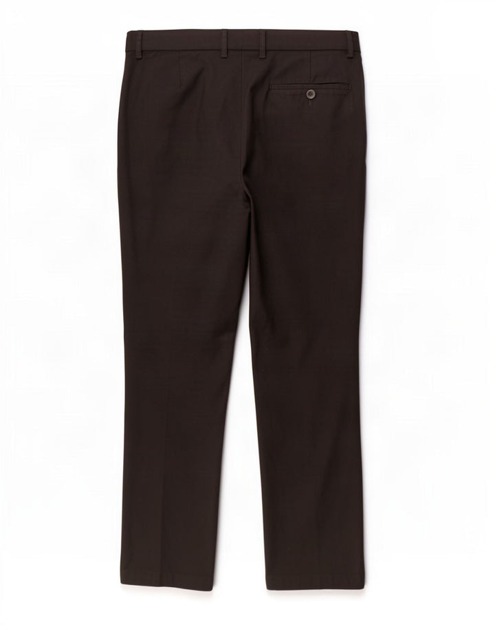 Calça masculina Marks & Spencer Slim Suit W34 L31 poliéster preto