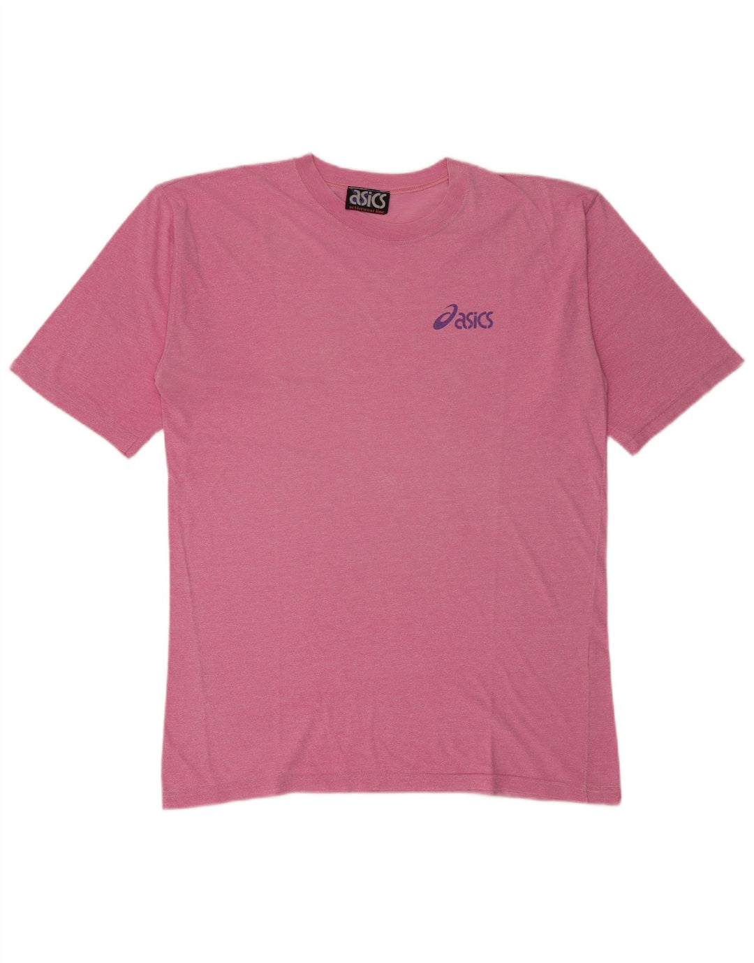 Camiseta gráfica masculina Asics Top XL algodão rosa