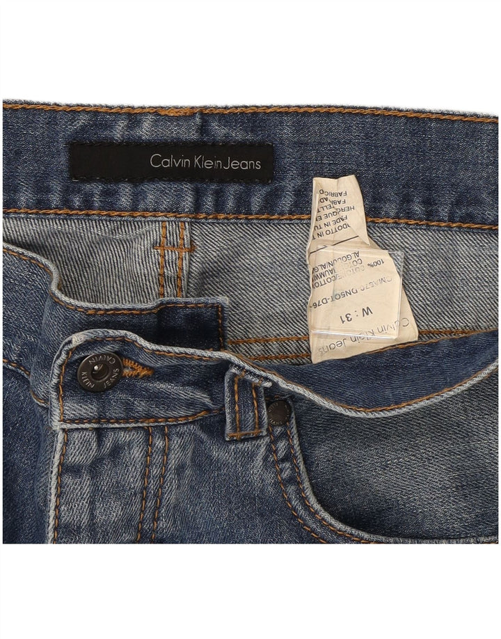 Calça jeans feminina CALVIN KLEIN W31 L29 algodão azul