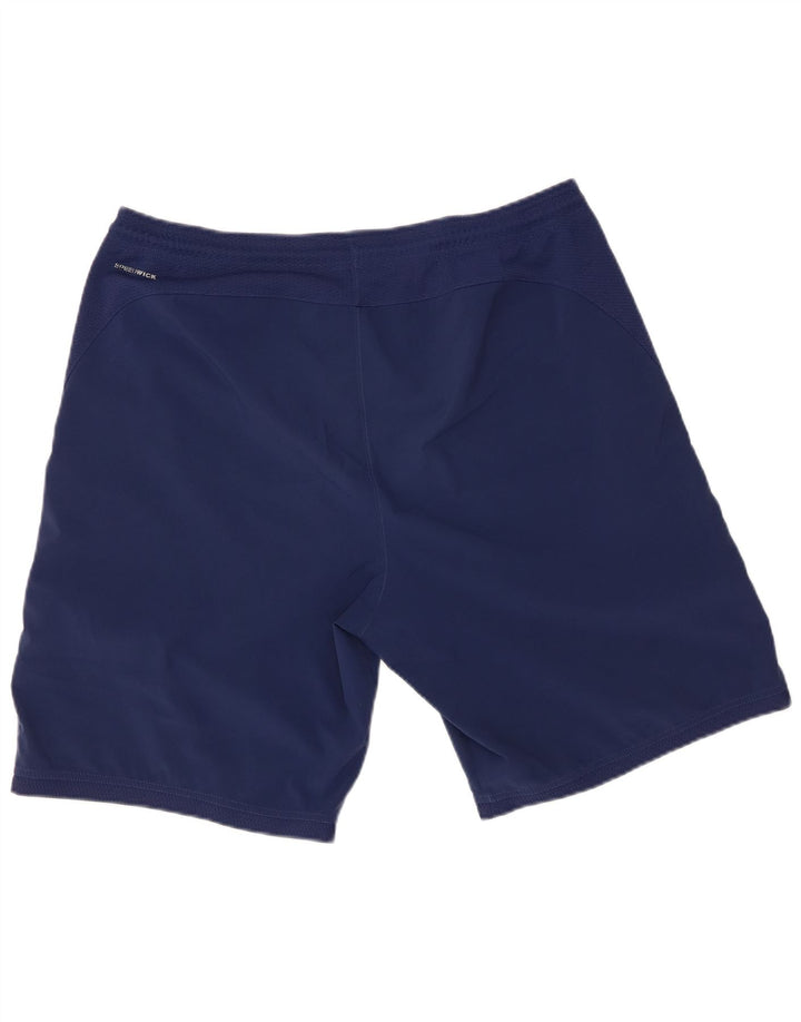Shorts esportivos masculinos REEBOK grandes poliéster azul marinho