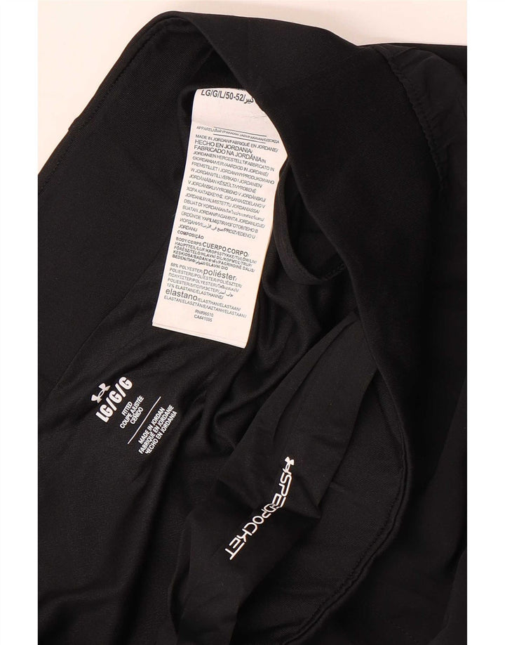 Under Armour Mens Sport Shorts Grande Poliéster Preto