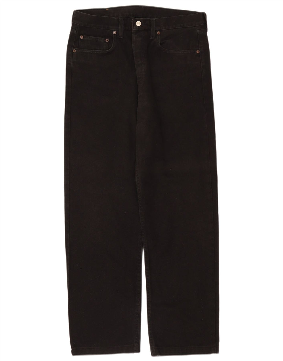 Rifle Masculino Jeans Reto W34 L29 Algodão Preto