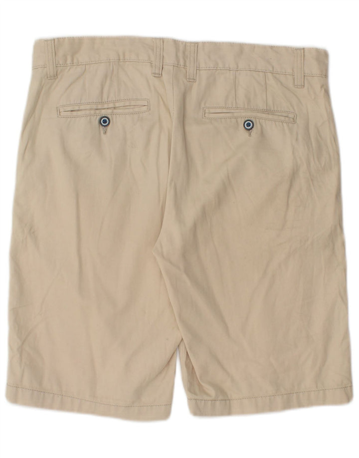 Zara Mens Chino Shorts EU 40 Médio W31 Bege