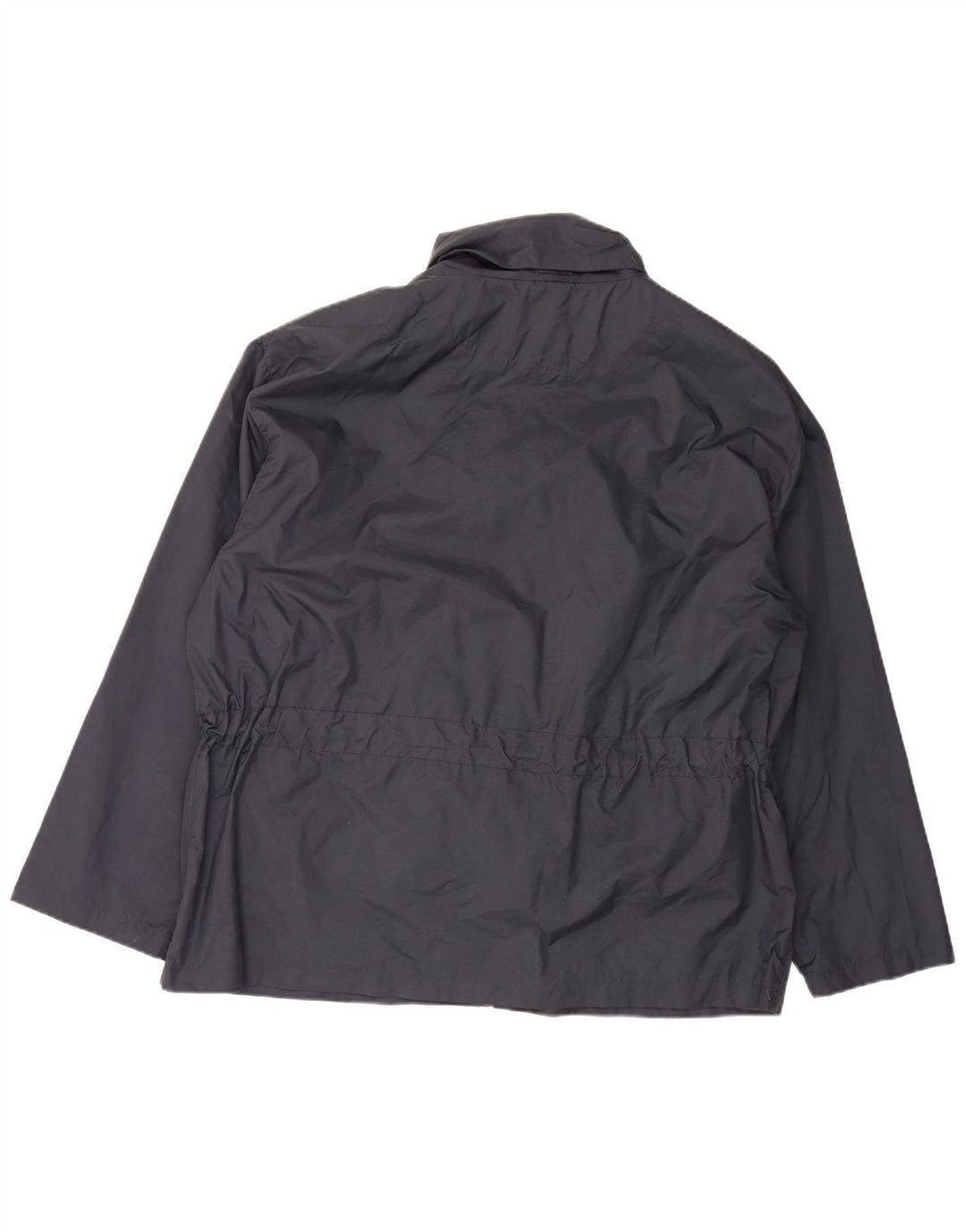 Jaqueta de chuva masculina Spalding UK 42 XL azul marinho nylon