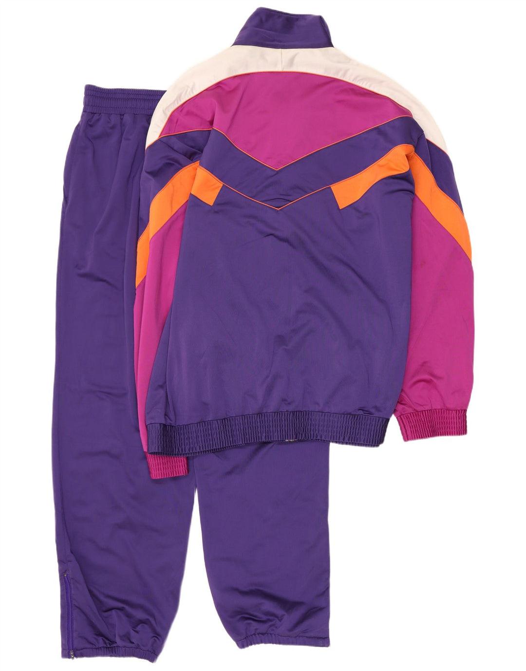 Brugi Mens Full Tracksuit XL Roxo Colourblock Poliéster