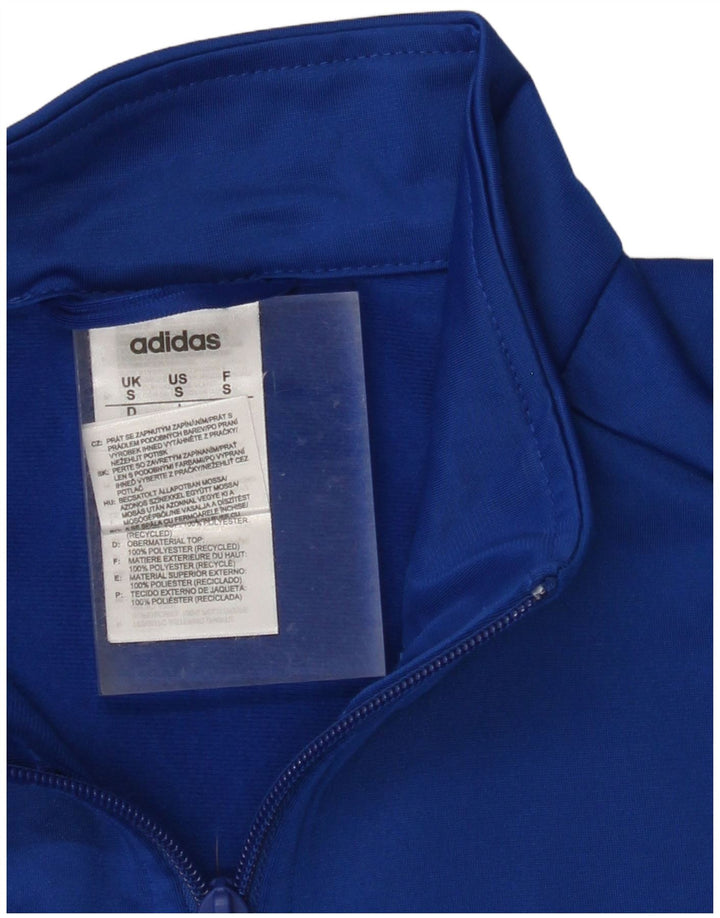 ADIDAS Mens Tracksuit Top Jacket Pequeno Azul Poliéster