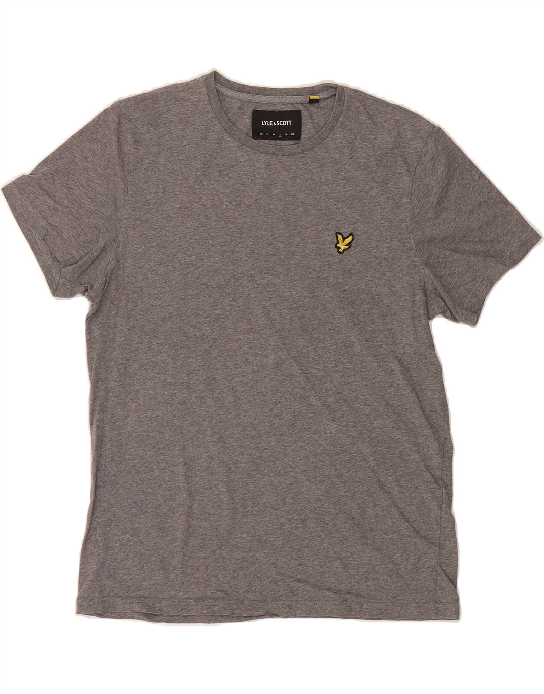 LYLE & SCOTT Mens T-Shirt Top Large Grey Cotton Vintage Lyle & Scott and Second-Hand Lyle & Scott from Messina Hembry 