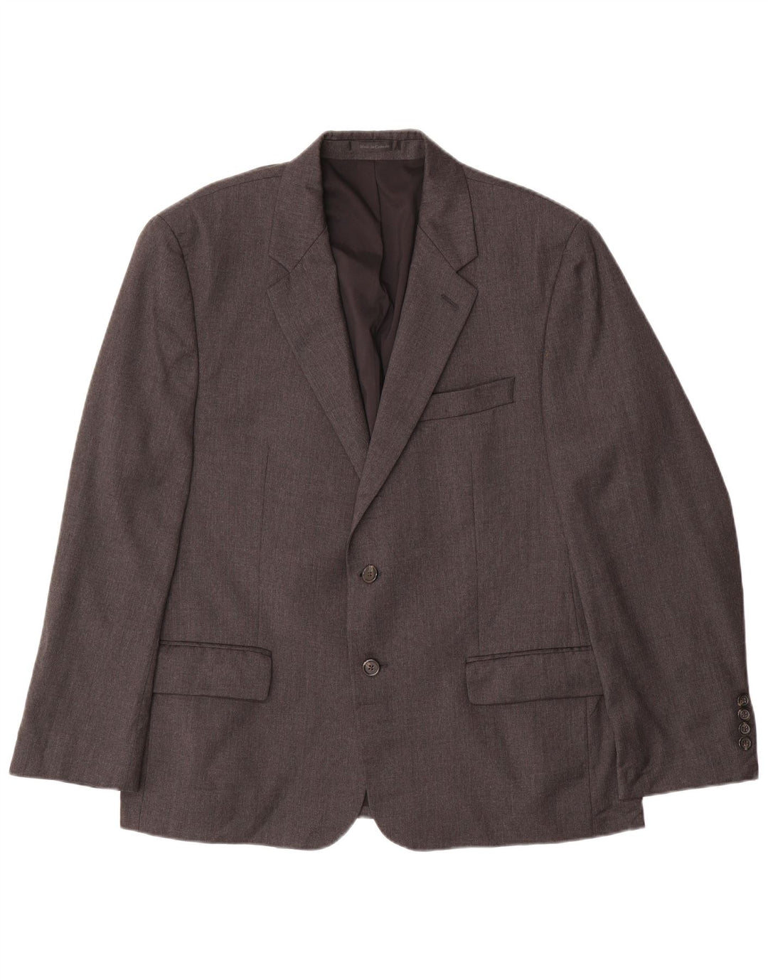 Jaqueta Blazer Ralph Lauren Masculina com 2 Botões Reino Unido 38 Cinza Médio