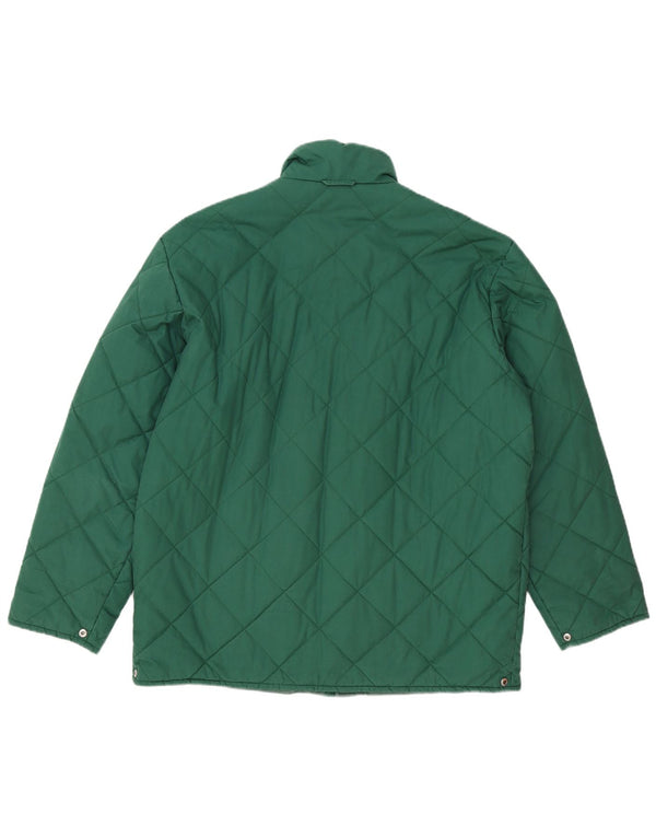 Jaqueta masculina Fila Magic Line Liner acolchoada IT 50 poliéster verde grande