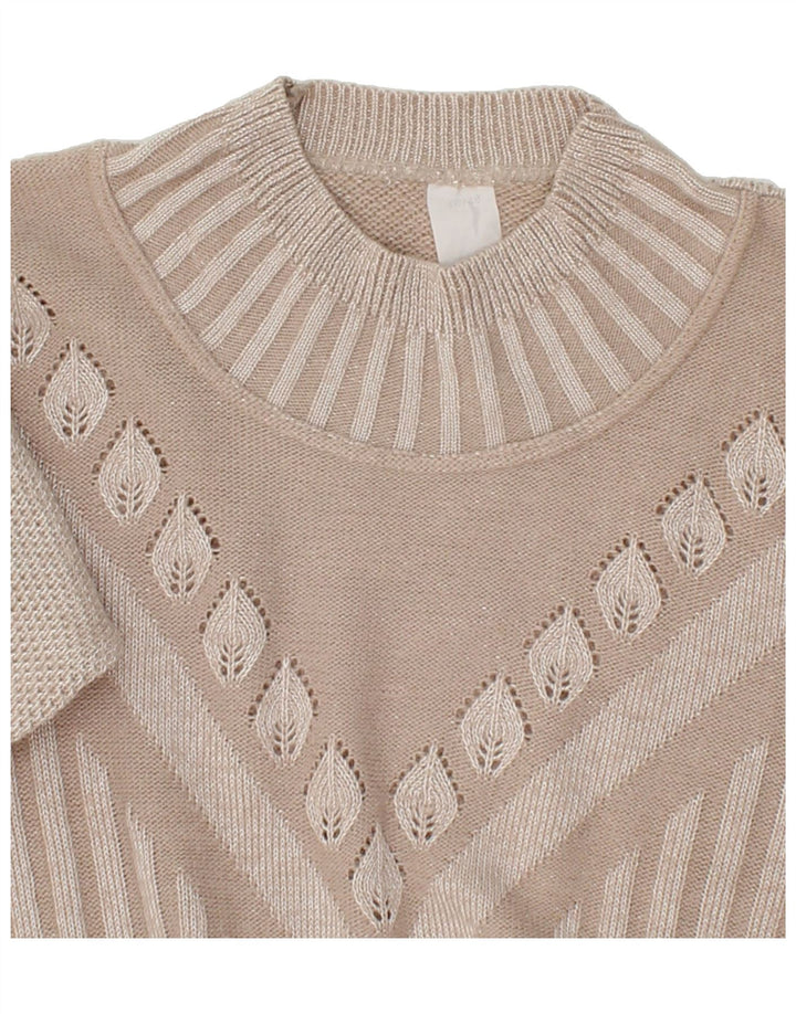 VINTAGE Womens Turtle Neck Jumper Sweater IT 46/48 Large Grey Vintage Vintage and Second-Hand Vintage from Messina Hembry 
