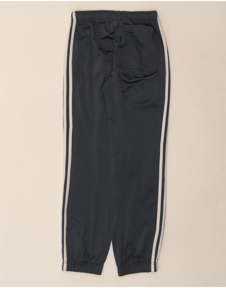 Adidas meninos calças de treino joggers 11-12 anos cinza poliéster