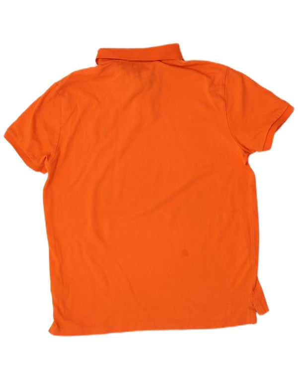 Polo Ralph Lauren Meninos Camisa Custom Slim Fit 15-16 Anos Grande Laranja
