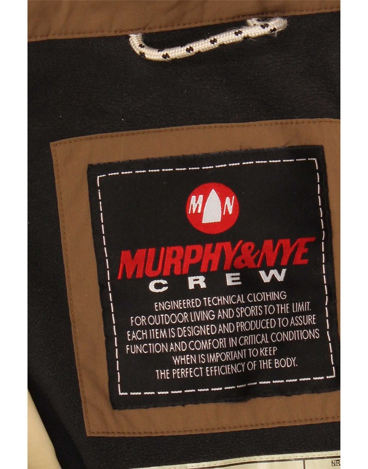 Murphy & Nye Mens Bomber Jacket UK 44 2XL Marrom