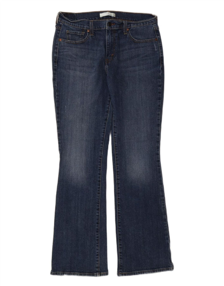 Levi's feminino 515 bootcut jeans US 10 grande W32 L31 algodão azul