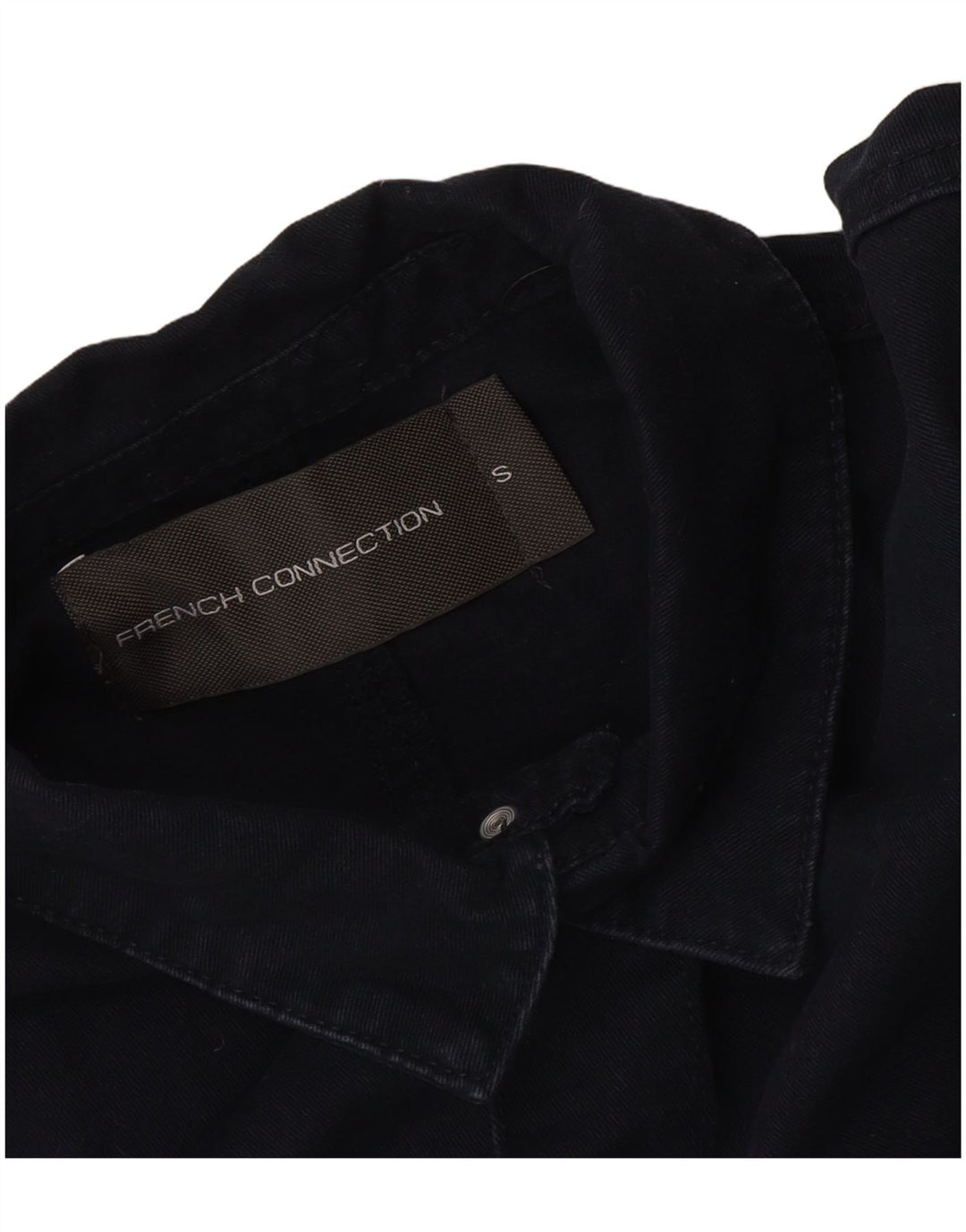 Jaqueta utilitária masculina French Connection UK 36 pequena azul marinho