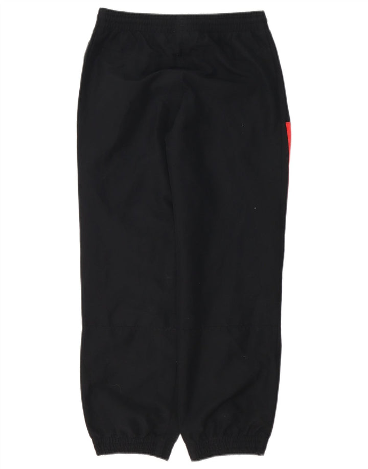 Adidas meninos calças de treino joggers 9-10 anos preto poliéster