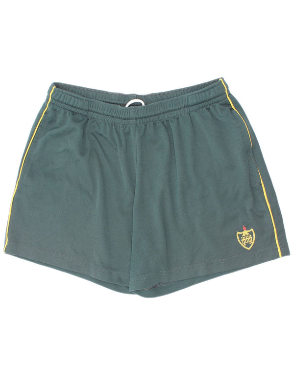 Shorts esportivos Champion Boys 11-12 anos verde poliéster