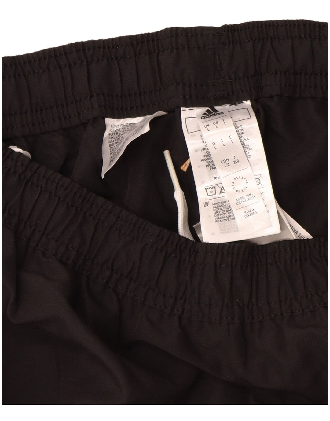 Calça Adidas Aeroready Masculina Grande Poliéster Preto