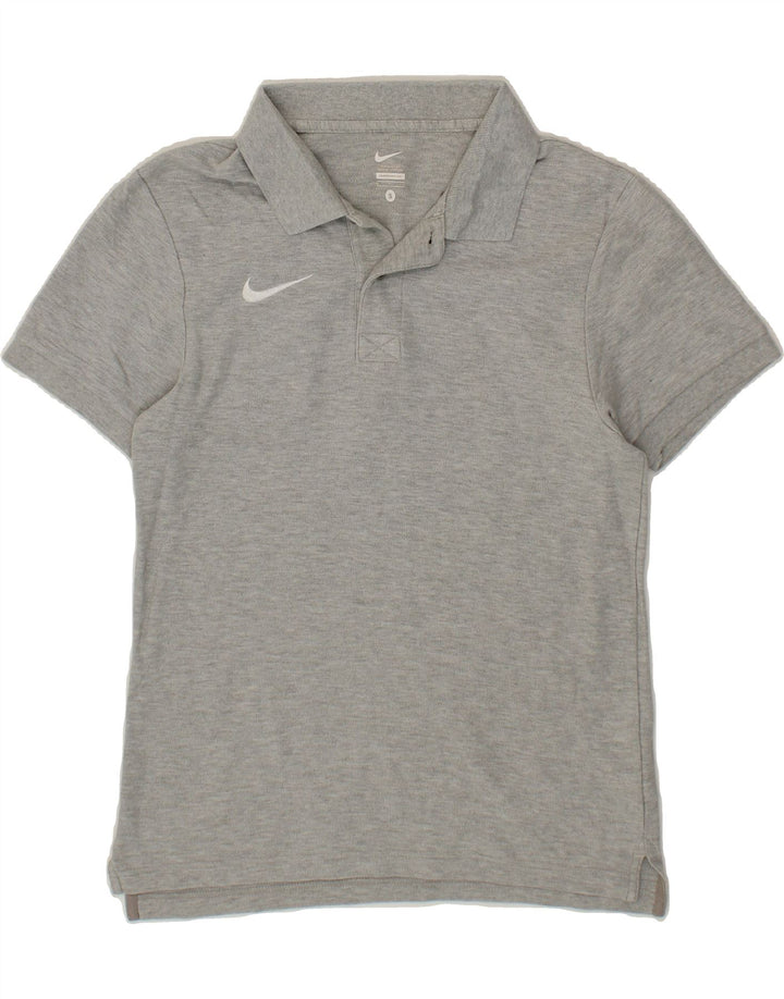 NIKE Mens Polo Shirt Small Grey Cotton Vintage Nike and Second-Hand Nike from Messina Hembry 