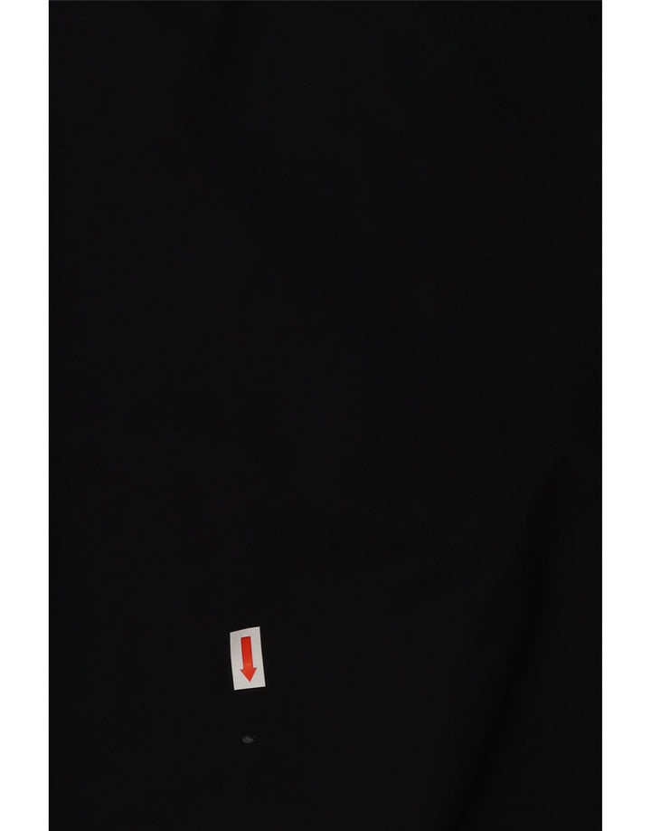 Calça chino reta feminina BENETTON W32 L30 preta