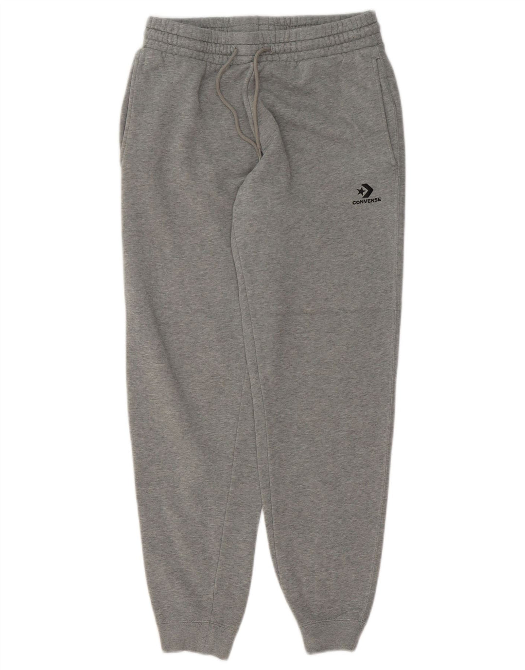 Calça de treino masculina Converse Joggers pequeno algodão cinza