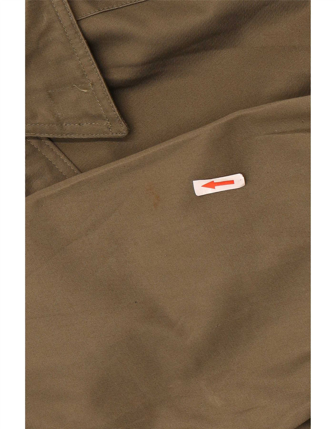 Jaqueta militar masculina vintage UK 38 médio cáqui