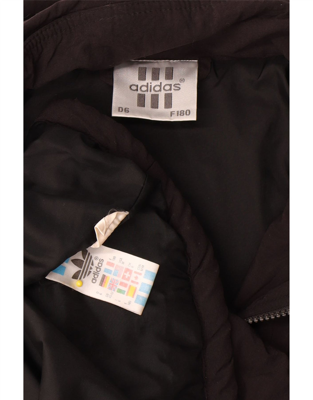 Jaqueta corta-vento masculina Adidas Graphic UK 40/42 médio preto colorblock
