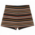 Zara Womens Trafaluc Skort Grande Listrado Multicolorido